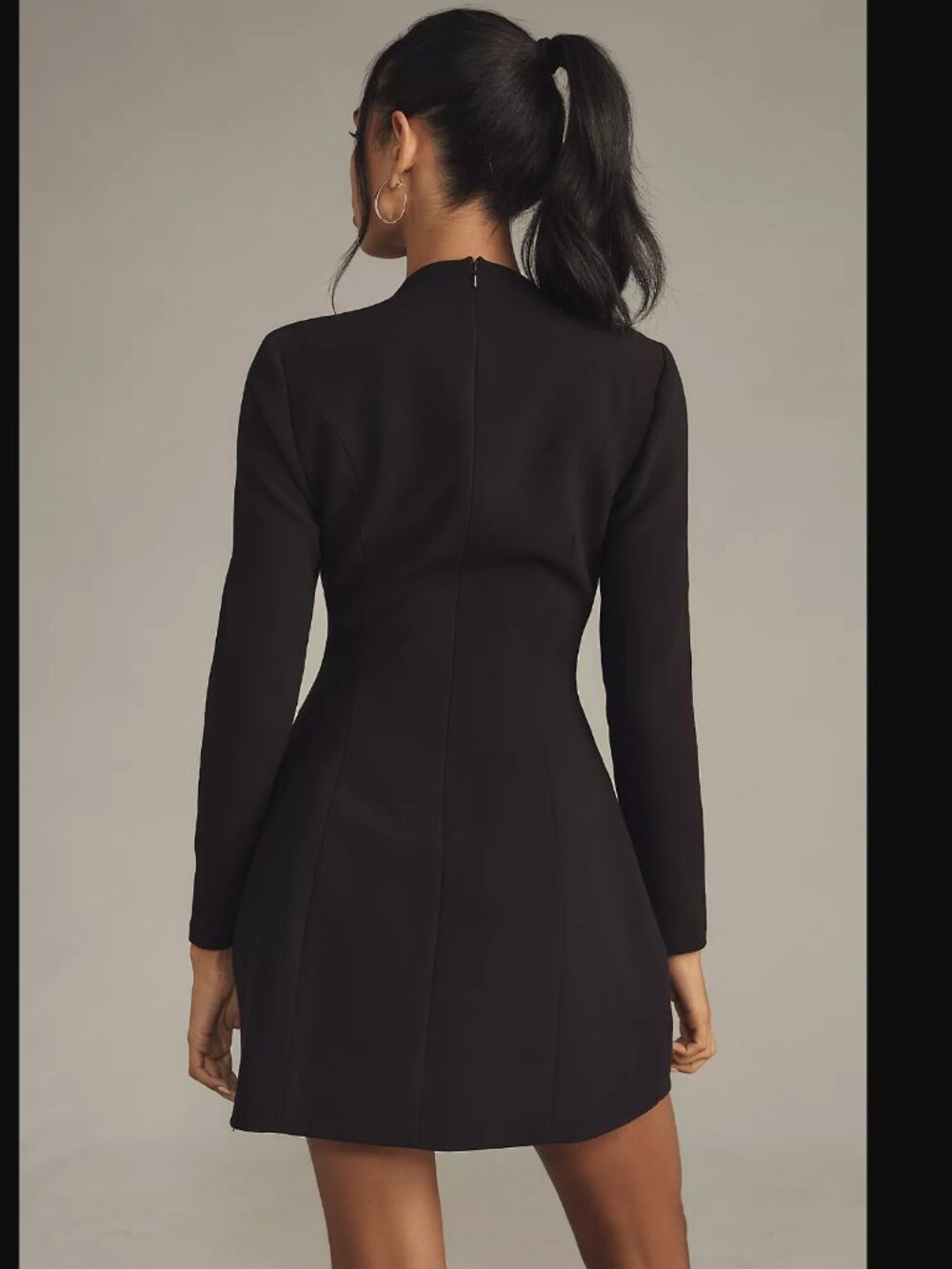 Bardot Delphi Long-Sleeve Mini Dress - Picture 2 of 2